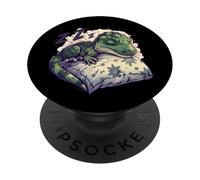 Dinosaur Sleeping Sleep T-Rex Sleep Dino Dinosaur Lover PopSockets Adhesive PopGrip