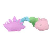 Dinosaur Stress Shapes - Sensory Fidget Toys for Kids & Adults, Soft Squeeze Squishy Dino Figures for Relaxation, Focus & Tactile Play - Durable Pastel Stress Balls for Classroom or Home