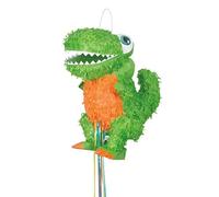 Unique Party 65996 - T-Rex Dinosaur Pinata, Pull String