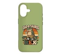 Dinosaur T Rex Dad A Saurus Funny New Dad Gag Joke Est 2026 Case for iPhone 17