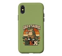 Dinosaur T Rex Dad A Saurus Funny New Dad Gag Joke Est 2026 Case for iPhone X/XS