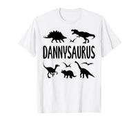 Dinosaur T Rex Danny Dannysaurus Boys Dino Name T-Shirt
