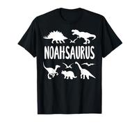 Dinosaur T Rex Dino Noah Noahsaurus Boys Name T-Shirt