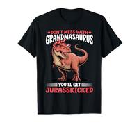 Dinosaur T-Rex Don`t Mess with Grandmasaurus T-Shirt