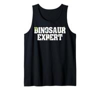 Dinosaur Tees for Kids - Dinosaur Expert Funny Dino T Rex Tank Top