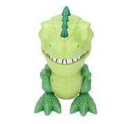 Dinosaur Teeth Toy Funny Biting Finger Game with Lights and Sounds, Ideal as Family Binding (Green)