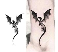 Dinosaur Temporary Tattoo,Lasts To 15 Days New Technology Magic Waterproof Semi Permanent Sticker.Fake Tattoos(M-1pcs)