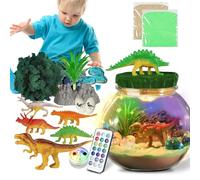 Dinosaur Terrarium, Dinosaur Terrarium Decoration, Make Crafts with Dinosaurs | Dinosaur Crafts for Kids Ages 4-12, Room Decoration