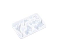 Dinosaur Theme Silicone Craft Cast Thin Plan for Rosin Render Pendants Jewelry Making Art Project Tool Dinosaur Silicone Cast