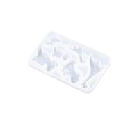 Dinosaur Theme Silicone Craft Cast Thin Plan for Rosin Render Pendants Jewelry Making Art Project Tool Dinosaur Silicone Cast