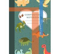 Dinosaur themed composition notebook
