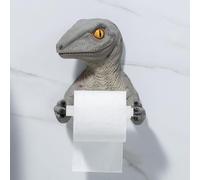 Dinosaur Toilet Roll Holder - Wall Mounted, Functional Dispenser, Fun | For Bathrooms, Kitchens | Ideal for Families, Kids,Tyrannosaurus tissue holder