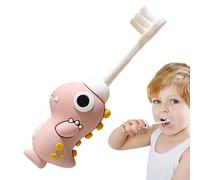 Dinosaur Toothbrush For - Soft Bristles For 2-6 Years | Non-slip Handle For Easy Grip | Fun Dinosaur Design Encourages Brushing | PBT & PP Materials