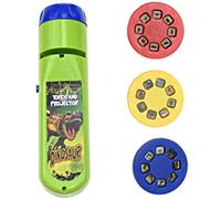 Dinosaur Torch and Projector for Kids Ages 3+,Ideal Christmas Stocking Fillers Birthday Gifts for Boys Girls,3 Discs 24 Images,Cool Educational Dinosaurs Toys,Kids Torch Toy Night Light (Dinosaur)