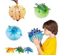 Dinosaur Toy 5pcs Antistress Inflatable Animal Toy Squeeze Soft Ball Balloon Toy