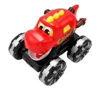 Dinosaur Toy Car,Interactive Lcar Toy Model With Light | Press-Driven Dinosaur Truck With Light,for Kids Children Boys Girls Toddler Birthday Christmas Parties Children's Day