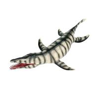Dinosaur Toy Dino Figure with Moving Jaw Ornament for Office Bookshelf Display, Style B