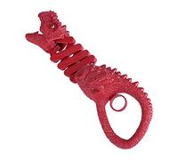Dinosaur Toy Kids Biting Creature Novelty Telescopic Clamp Interactive Play Pretend Adventure Dino Figure (Red, One Size)
