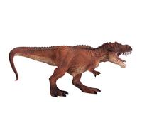Dinosaur Toy Red T-Rex 25x25x11cm Realistic Durable Plastic Figure for Play Kids