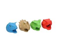 Dinosaur toy squeeze dinosaur head with balls colorful children's toys