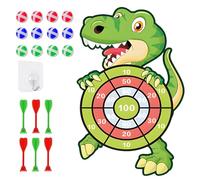 Dinosaur Toys for Boys, 30" Large Dinosaur Dart Board Kids Toys, Board Game Set with 12Sticky Balls Birthday Party Tossing Game Boys Toys for 4-9 Year Old Kids Xmas Dinosaur Gifts for Boys