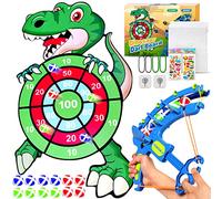 Dinosaur Toys for Boys Age 3 4 5 6,Dart Board Kids Party Bag Fillers for Kids Boys Toys Age 3-12 Year Old Boy Gifts Party Favours Kids