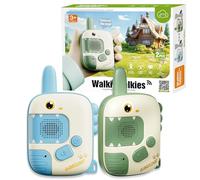 Dinosaur Toys for Boys - Walkie Talkies 3-10 Kids Girls Boys Toys Age 3 4 5 6 7 8 Toys for 3 4 5 6 7 8 Year Old Girls Walkie Talkies for Kids Long Range for Outside Adventures Camping Hiking