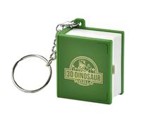 Dinosaur Toys - Mini Backpacking Accessory Set, Educational 3-D Landscape Keyring, Stress Relief Tactile Charm, One-Button Folding Ornament | Unique Birthday Cake Toppers for Girls and Boys