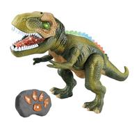 Dinosaur Toys - Remote Control Roaring Figure, Light And Spray Action, Realistic Walking Dinosaurs, Electronic Play Model, Fun Interactive Toy For Kids Boys Girls | For Birthday Christmas Party