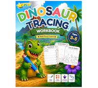 Dinosaur Tracing Workbook: Trace Lines, Shapes, Dinosaur Footprints & Numbers 1-5 | Preschool Learning Activities for Kids Ages 3-5 (Wonder Sprouts Activity Books)