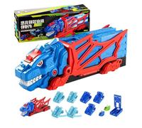 Dinosaur Track Race Car Toys Interactive Flexible DIY Educational