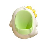 Dinosaur Training Toilet Trainer for Boys and Toddlers Wall Mounted Urinal Shaped Like a Dinosaur Perfect Aiming Solution for (Green, 30x26x18cm)