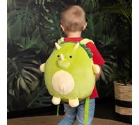 Noxxiez Kids Travel Pillow Backpack Cushion - Dinosaur in Green Noxxiez Green One Size