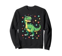 Dinosaur Trex Dino Spotty Spotted Dot Dotted Boys Kids Youth Sweatshirt