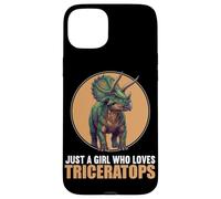 Dinosaur Triceratops Case for iPhone 15 Plus