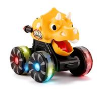 Dinosaur Truck Toy - Car Toy Figurine With Light | Press-Driven Dinosaur Truck With Light - for Kids Children Boys Girls Toddler Birthday Christmas Parties Children's Day