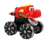 Dinosaur Trucks - Interactive Lcar Toy Model With Light | Press-Driven Dinosaur Truck LED Light | for Kids Children Boys Girls Birthday Christmas Parties Children's Day