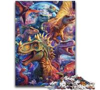 Dinosaur Tyrannosaurus Jigsaw Puzzles for Adults 1000 Piece,for Educational Game Challenge Toy for Is Ideal As A Gift for The Whole Family (50x75cm)