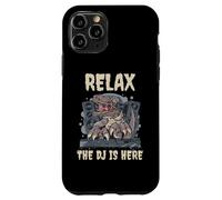 Dinosaur Tyrannosaurus T-Rex Relax The DJ Is Here Case for iPhone 11 Pro