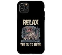 Dinosaur Tyrannosaurus T-Rex Relax The DJ Is Here Case for iPhone 11 Pro Max