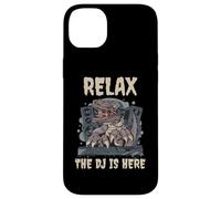 Dinosaur Tyrannosaurus T-Rex Relax The DJ Is Here Case for iPhone 14 Plus