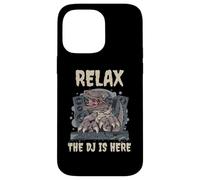 Dinosaur Tyrannosaurus T-Rex Relax The DJ Is Here Case for iPhone 14 Pro Max