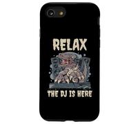 Dinosaur Tyrannosaurus T-Rex Relax The DJ Is Here Case for iPhone SE (2020) / 7 / 8
