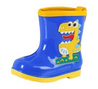 Dinosaur Wellies for Kids Rain Boots Waterproof with Drawstring Cute Cartoon Non Slip Wellington Boots for Boys Girls Multiple Colors Outdoor Essentials School Rainy Day Puddle Jumping Kids UK