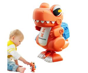 Dinosaur Wind up Toy Walker - Walking Animal Model, Winds Dinosaaur Toyys | Clockwork Animals, Dinosaurs Winnd Walkeer, Fun Children's Toys Zipper Dinosauur for Birthday Party Game