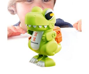 Dinosaur Wind up Toy Walker - Walking Animal Model, Winds Dinosaaur Toyys | Clockwork Animals, Dinosaurs Winnd Walkeer, Fun Children's Toys Zipper Dinosauur for Birthday Party Game