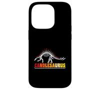 Dinosaur with candles on their backs Candlesaurus Dino Case for iPhone 14 Pro