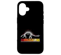 Dinosaur with candles on their backs Candlesaurus Dino Case for iPhone 16