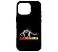 Dinosaur with candles on their backs Candlesaurus Dino Case for iPhone 16 Pro