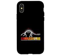 Dinosaur with candles on their backs Candlesaurus Dino Case for iPhone X/XS
